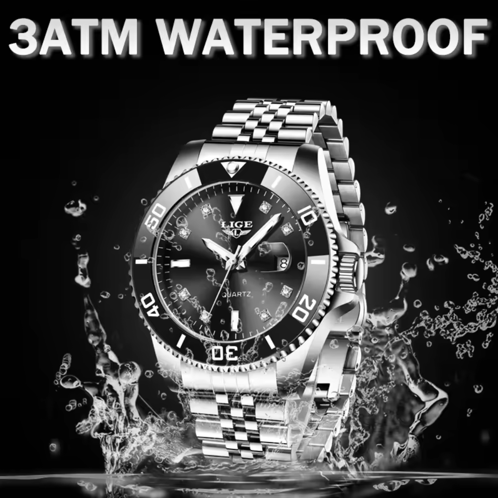 LIGE Diver-Style Quartz Collection