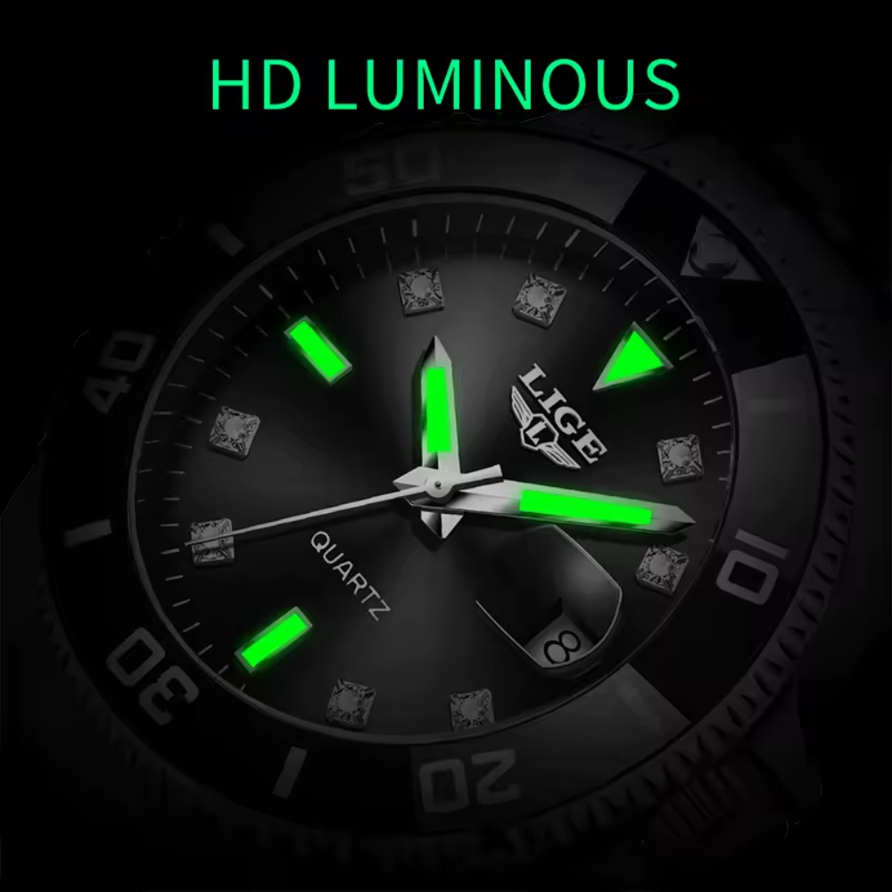 LIGE Diver-Style Quartz Collection
