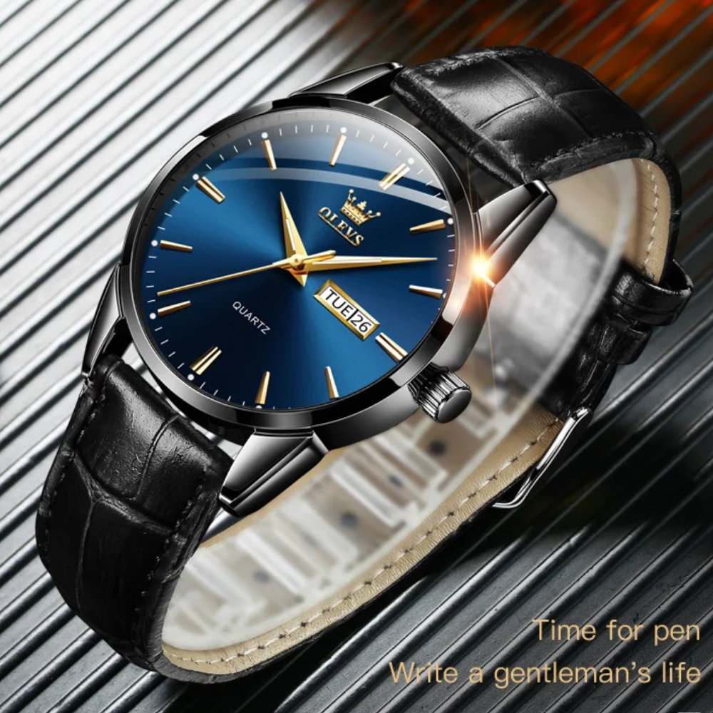 OLEVS Classic Day-Date Quartz Collection