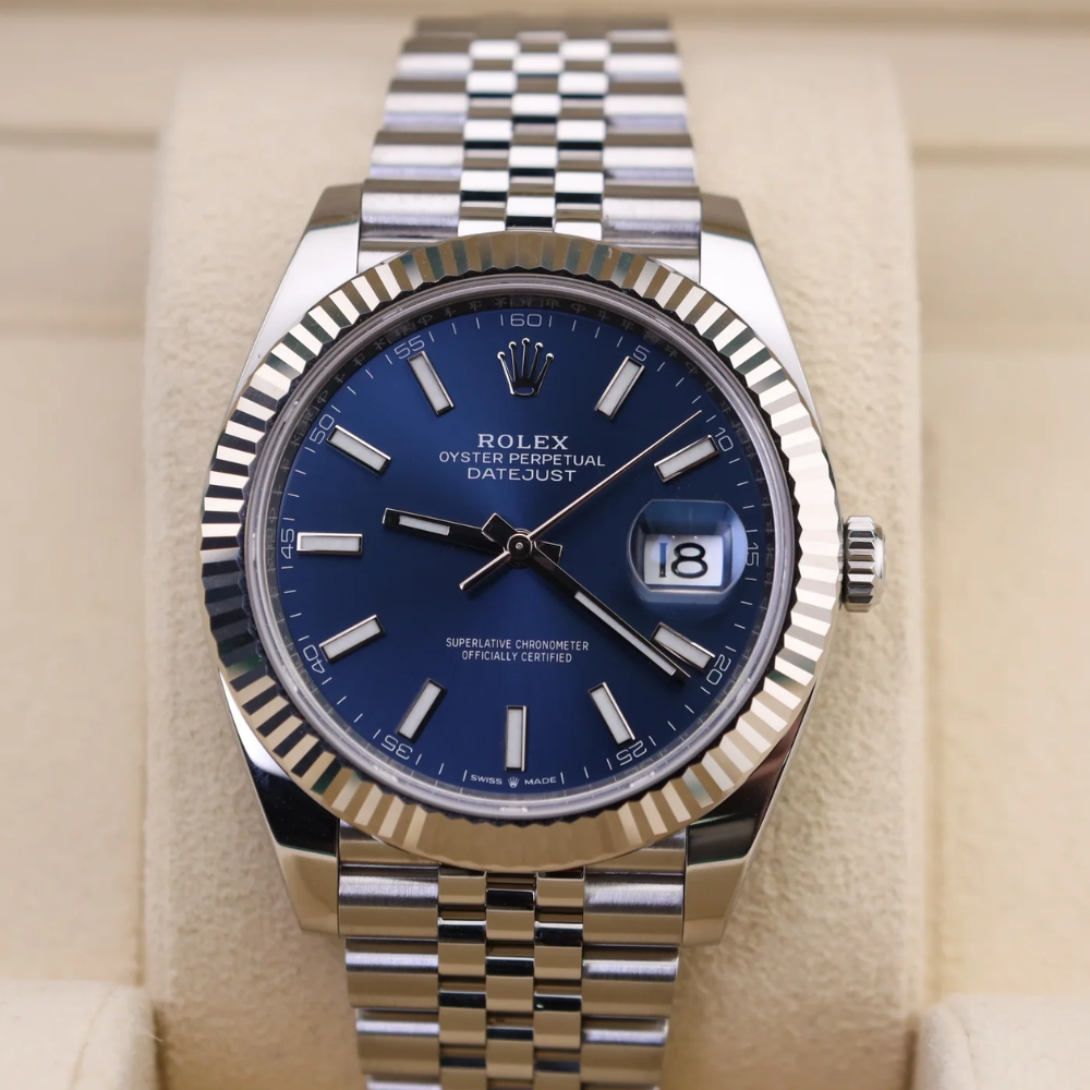 DateMerely RO. Blue 41 + Day-tune Ro. White