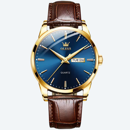 OLEVS Classic Day-Date Quartz Collection
