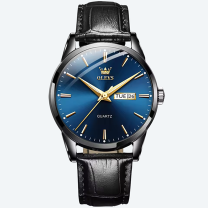 Olevs Classic Gold Calendar Quartz