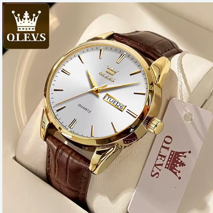 OLEVS Classic Day-Date Quartz Collection